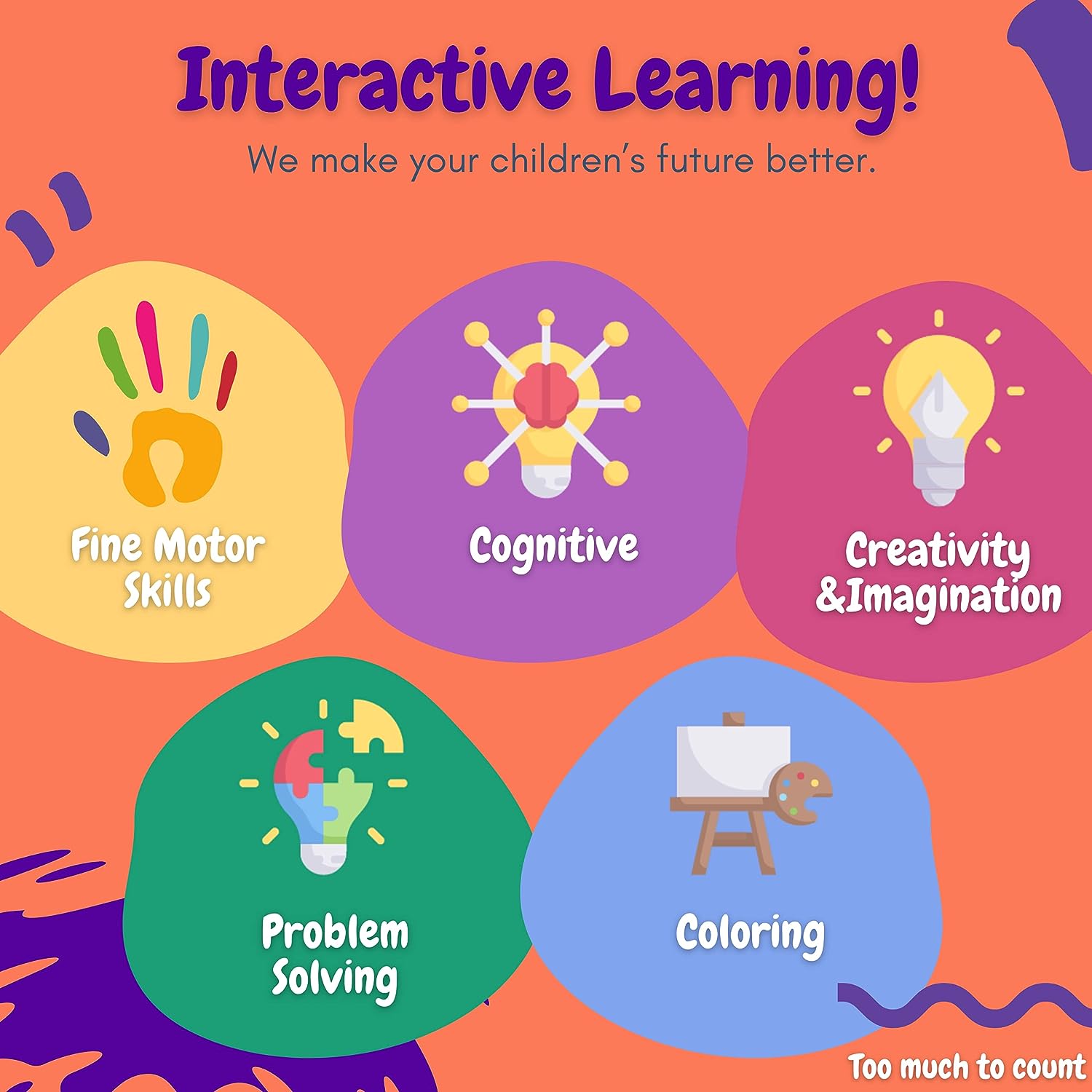 BEKILOLE Wooden Number Puzzle for Toddler Activities - Image 3